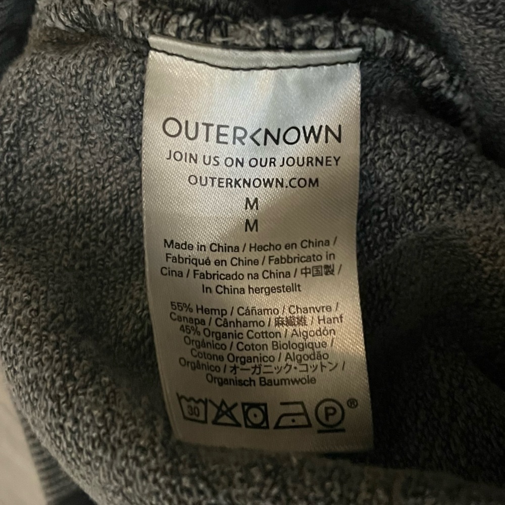 Outerknown Terry Cotton 1/4 Pullover - Picture 9 of 9